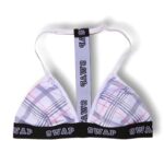 SWAP fehérnemű mintás elasztikus sport melltartó. 01-(1)