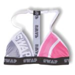 SWAP fehérnemű mintás elasztikus sport melltartó. (2)